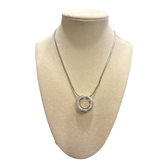 Brighton Sun Drop and triple strand Set of 2 necklaces, both marked. JB1 - Picture 3 of 6